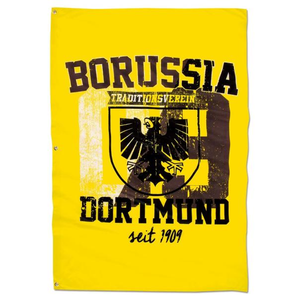 Borussia Dortmund BVB Hissfahne Stadtwappen 100x150 cm
